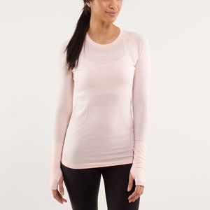 Lululemon Swiftly Tech Long Sleeve - Parfait Pink